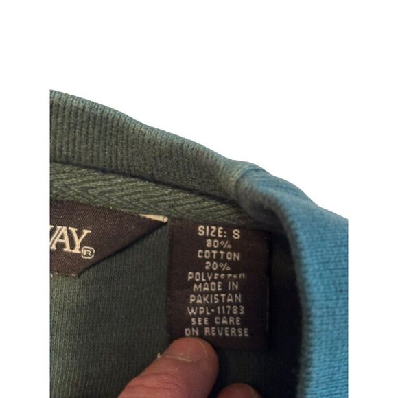 Holloway Gators Athletics Sweatshirt S Cotton/Polyester Green & Orange - Picture 3 of 8